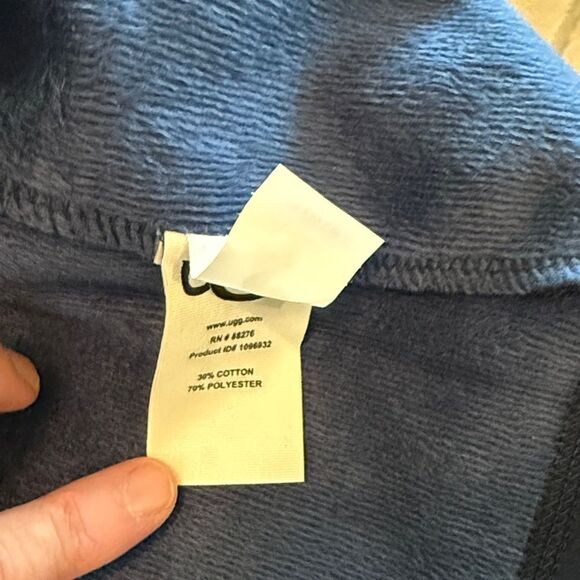 UGG Robinson Men's Navy and Light Blue Robe size XL/ XXL - Picture 9 of 14